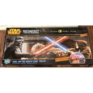 Buffalo Games Star Wars Duel On The Death Star Photomosaic 750 Piece Puzzle